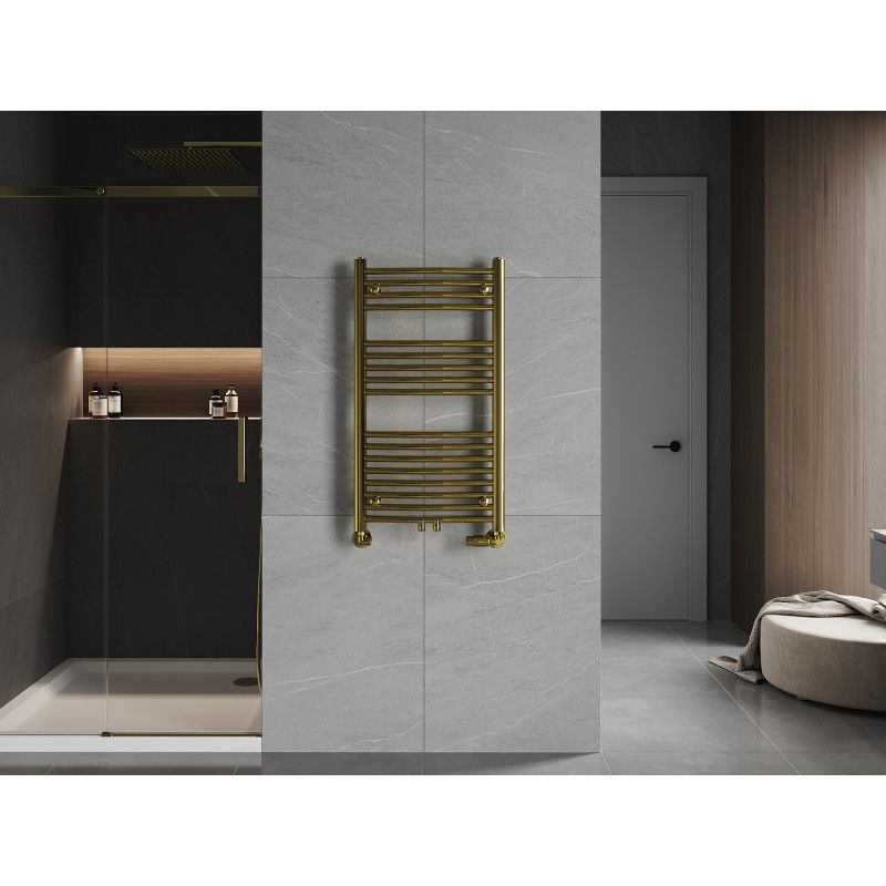 Mexen Ares koupelnový radiátor 900 x 500 mm, 294 W, zlatý - W102-0900-500-00-50