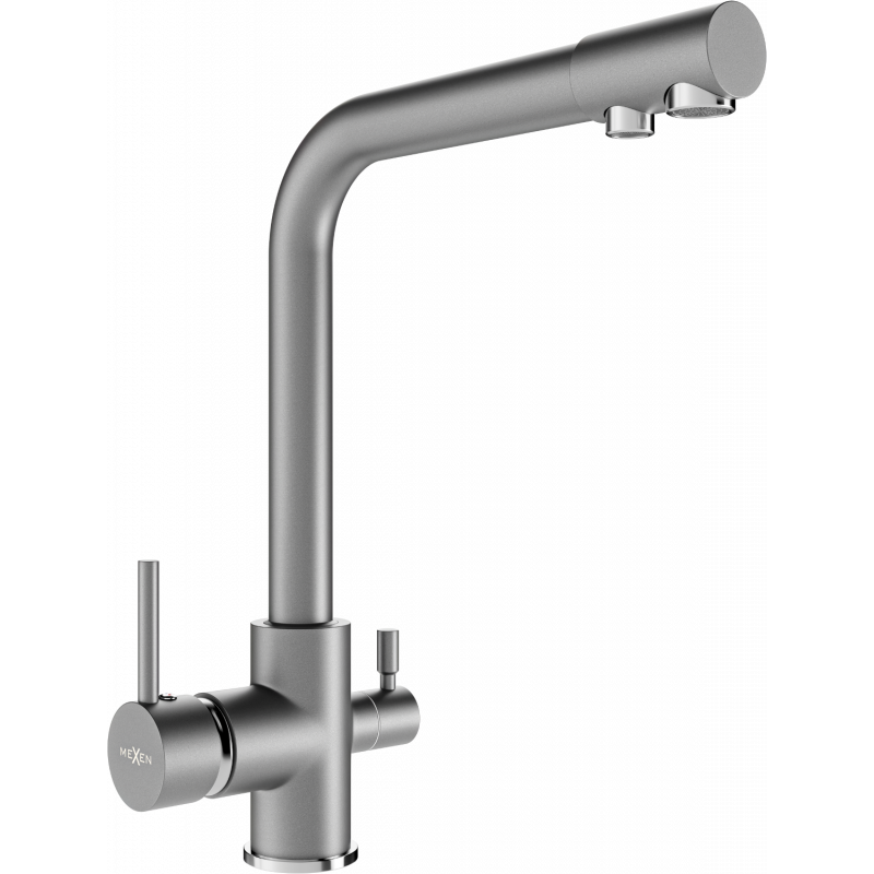 Mexen Duero kuchyňská baterie, šedá - 671600-61