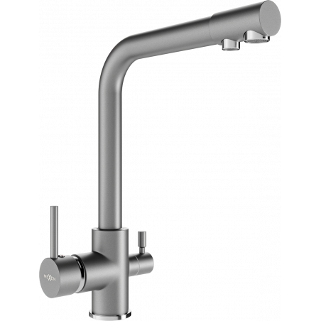 Mexen Duero kuchyňská baterie, šedá - 671600-61