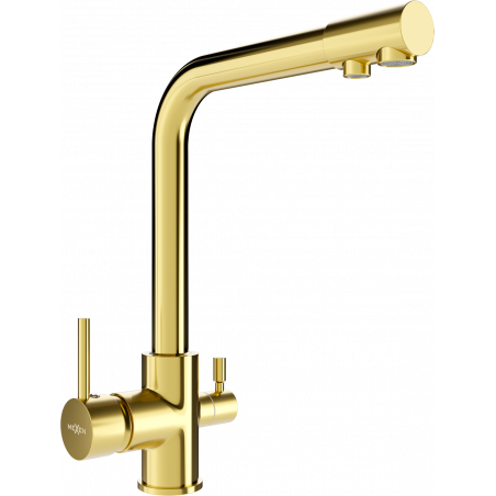 Mexen Duero kuchyňská baterie, zlatá - 671600-50