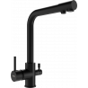 Mexen Duero kuchyňská baterie, černá - 671600-70