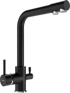 Mexen Duero kuchyňská baterie, černá se skvrnami - 671600-76