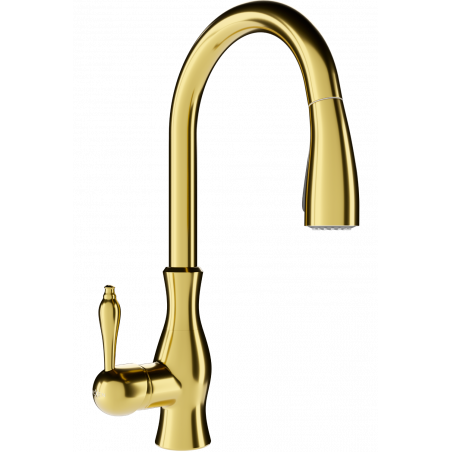 Mexen Savita baterie kuchyňská, zlatá - 672601-50