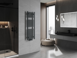 Mexen Ares koupelnový radiátor 1200 x 400 mm, 442 W, antracit - W102-1200-400-00-66