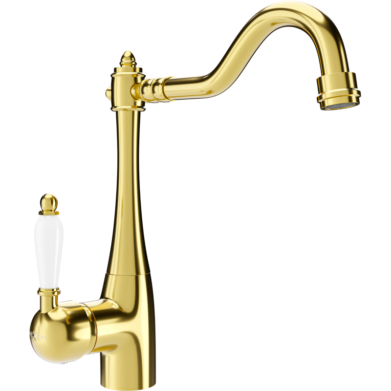 Mexen Carla kuchyňská baterie, zlatá - 670700-50