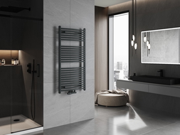 Mexen Ares koupelnový radiátor 1200 x 600 mm, 620 W, antracit - W102-1200-600-00-66