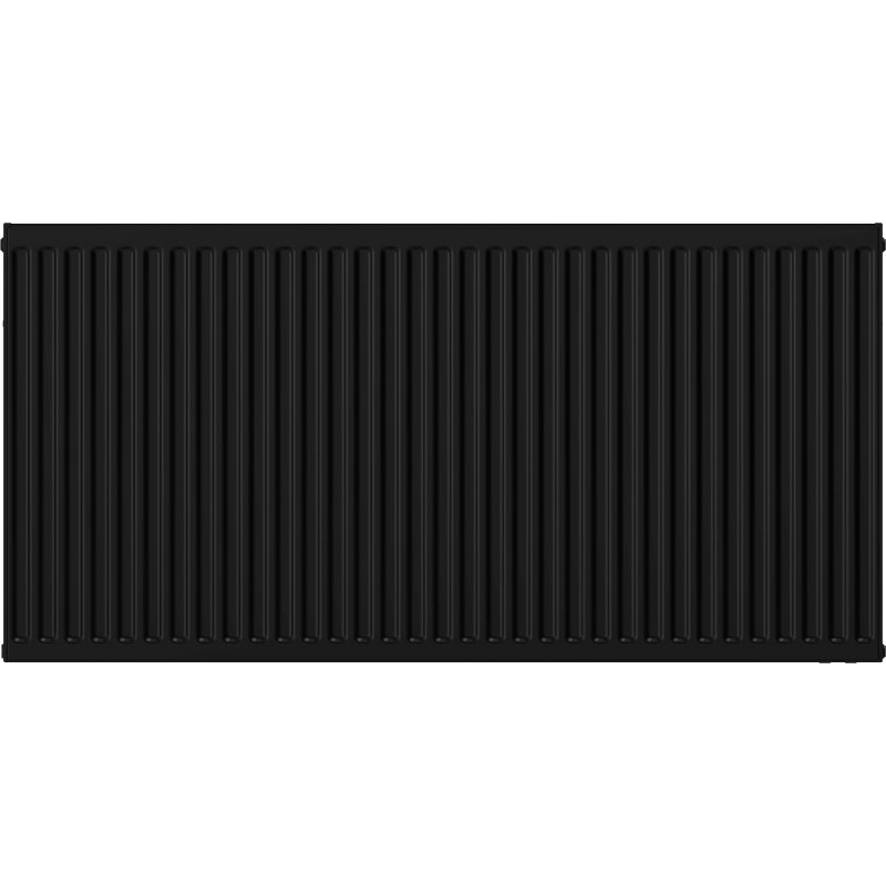 Mexen C21 deskový radiátor 900 x 900 mm, boční připojení, 1598 W, černý - W421-090-090-70