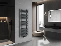 Mexen Ares koupelnový radiátor 1500 x 500 mm, 630 W, antracit - W102-1500-500-00-66