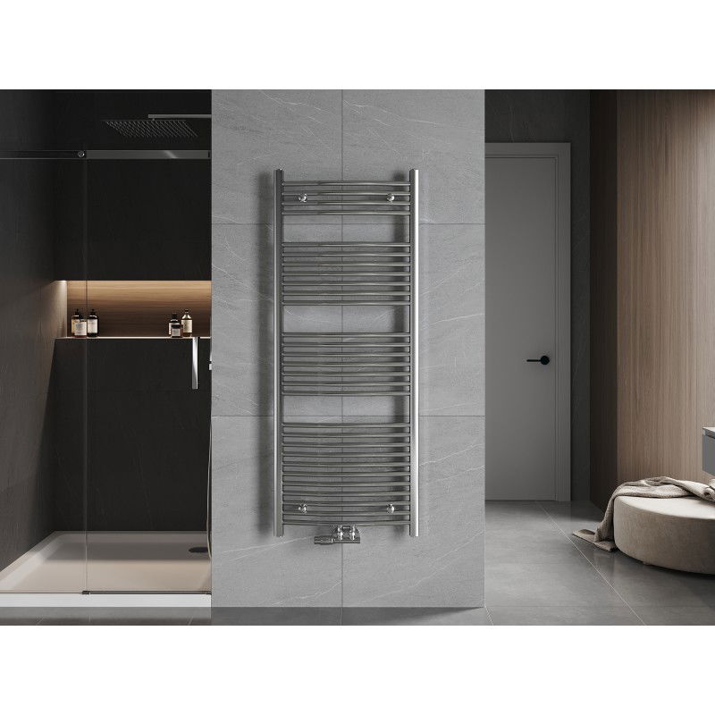 Mexen Ares koupelnový radiátor 1500 x 600 mm, 579 W, chrom - W102-1500-600-00-01