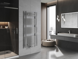 Mexen Ares koupelnový radiátor 1500 x 600 mm, 579 W, chrom - W102-1500-600-00-01