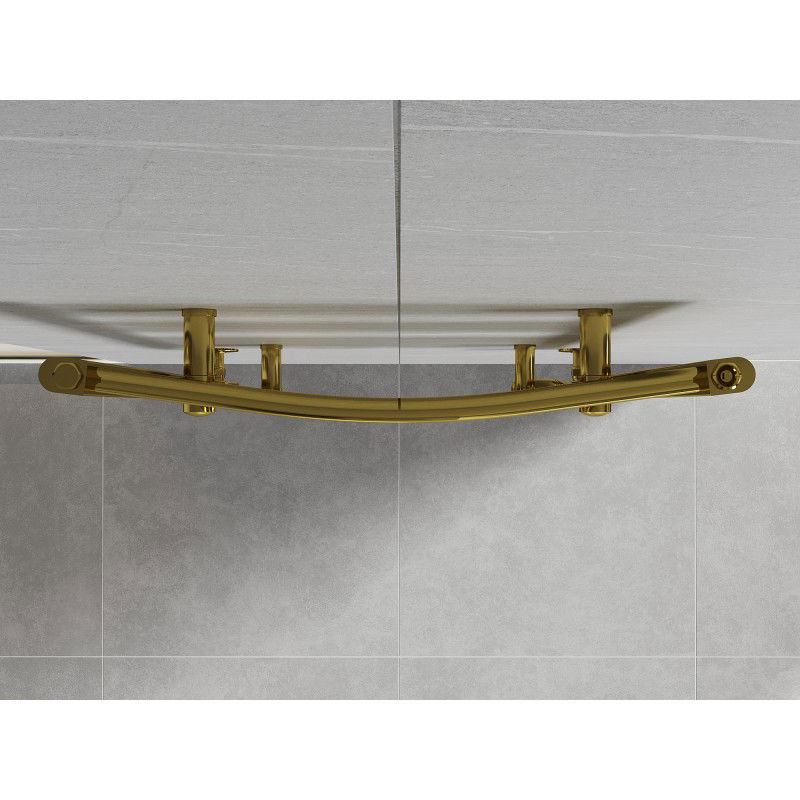 Mexen Ares koupelnový radiátor 1500 x 600 mm, 579 W, zlatý - W102-1500-600-00-50