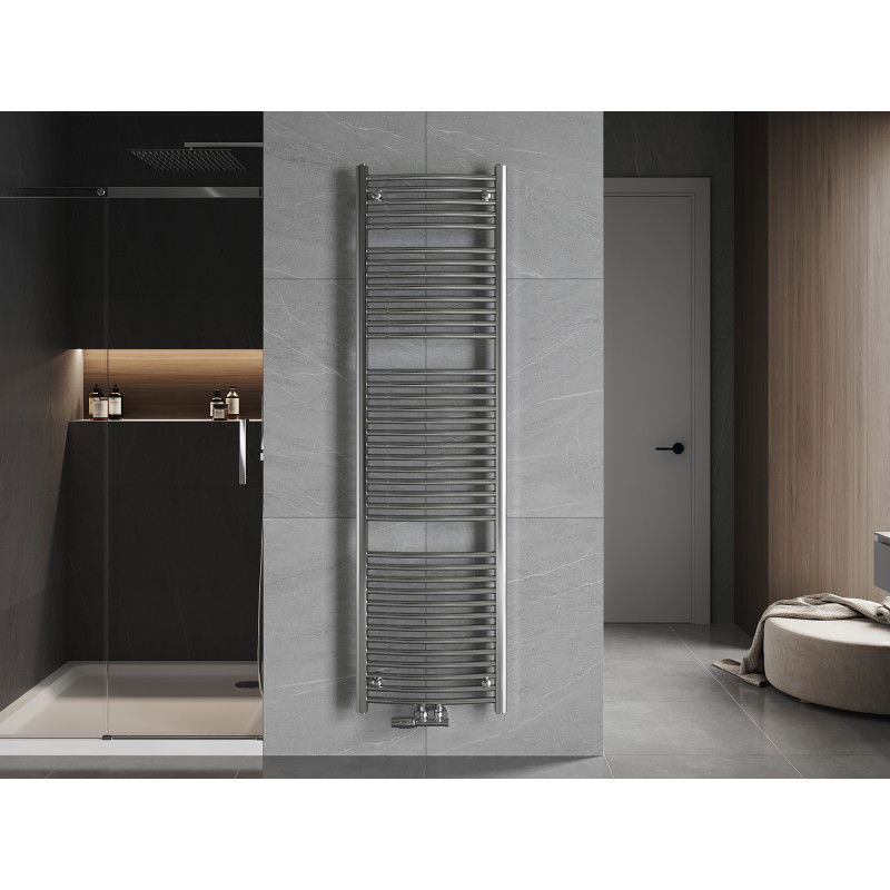 Mexen Ares koupelnový radiátor 1800 x 500 mm, 647 W, chrom - W102-1800-500-00-01