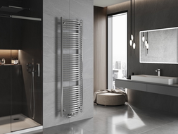 Mexen Ares radiátor koupelnový 1800 x 500 mm, 647 W, chrom - W102-1800-500-00-01