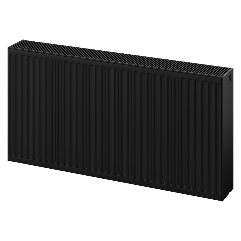 Mexen C33 deskový radiátor 400 x 1800 mm, boční připojení, 3040 W, černý - W433-040-180-70
