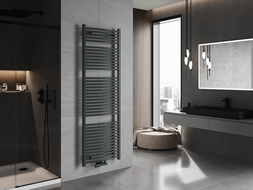 Mexen Ares koupelnový radiátor 1800 x 600 mm, 958 W, antracit - W102-1800-600-00-66