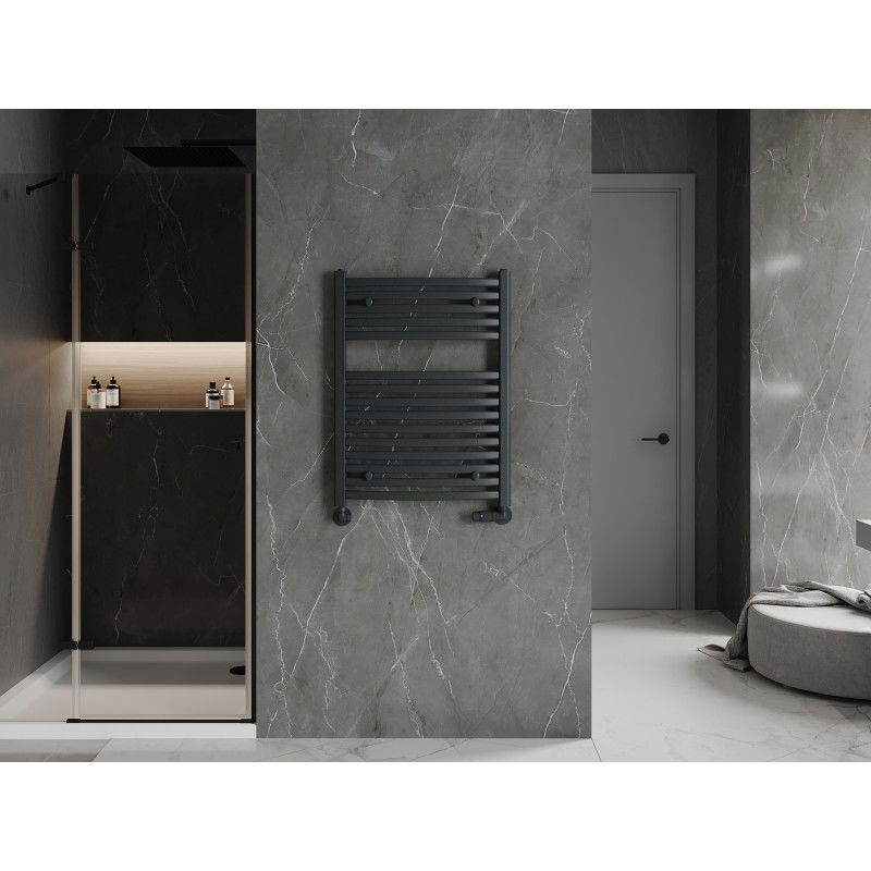Mexen Helios koupelnový radiátor 800 x 600 mm, 448 W, antracit - W103-0800-600-00-66