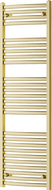 Mexen Helios koupelnový radiátor 1500 x 500 mm, 534 W, zlatý - W103-1500-500-00-50