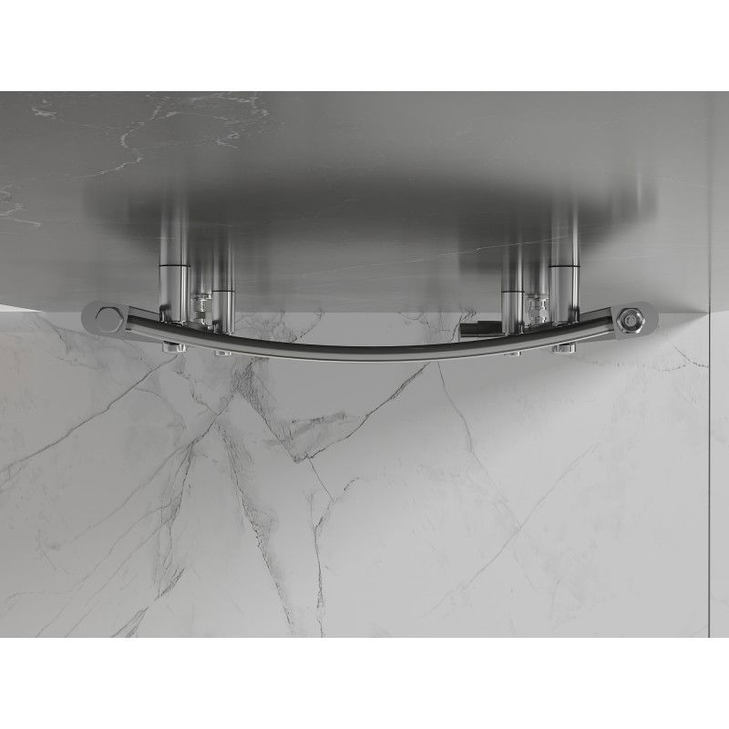 Mexen Helios koupelnový radiátor 1800 x 500 mm, 667 W, chrom - W103-1800-500-00-01