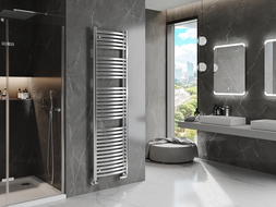 Mexen Helios koupelnový radiátor 1800 x 500 mm, 667 W, chrom - W103-1800-500-00-01