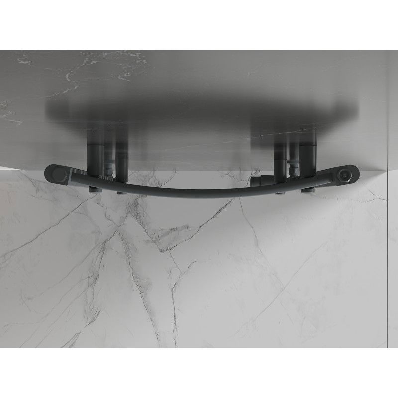 Mexen Helios koupelnový radiátor 1800 x 500 mm, 844 W, antracit - W103-1800-500-00-66