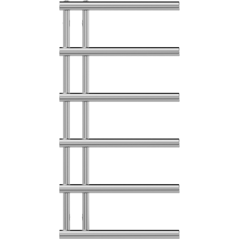 Mexen Jukon dekorativní koupelnový radiátor 988 x 500 mm, 246 W, chrom - W116-0988-500-00-01