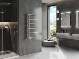 Mexen Jukon dekorativní koupelnový radiátor 988 x 500 mm, 246 W, chrom - W116-0988-500-00-01