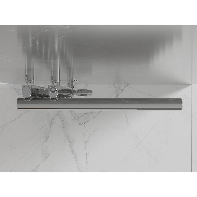 Mexen Jukon dekorativní koupelnový radiátor 988 x 500 mm, 246 W, chrom - W116-0988-500-00-01