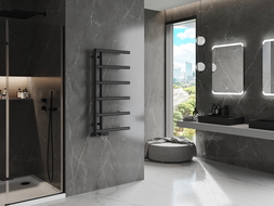 Mexen Jukon koupelnový dekorativní radiátor 988 x 500 mm, 461 W, antracit - W116-0988-500-00-66