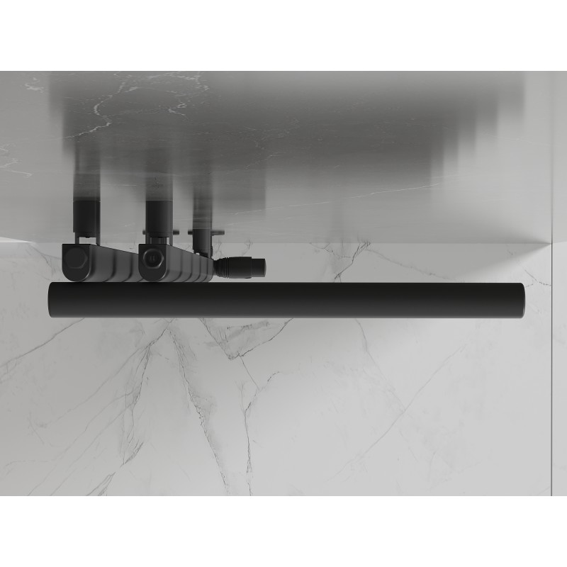 Mexen Jukon koupelnový dekorativní radiátor 988 x 500 mm, 461 W, antracit - W116-0988-500-00-66