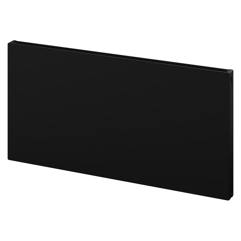 Mexen Flat CF11 deskový radiátor 300 x 1100 mm, boční připojení, 500 W, černý - W411F-030-110-70