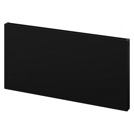 Mexen Flat CF11 deskový radiátor 300 x 1100 mm, boční připojení, 500 W, černý - W411F-030-110-70