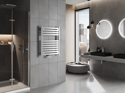 Mexen Uran koupelnový radiátor 800 x 600 mm, 336 W, chrom - W105-0800-600-00-01