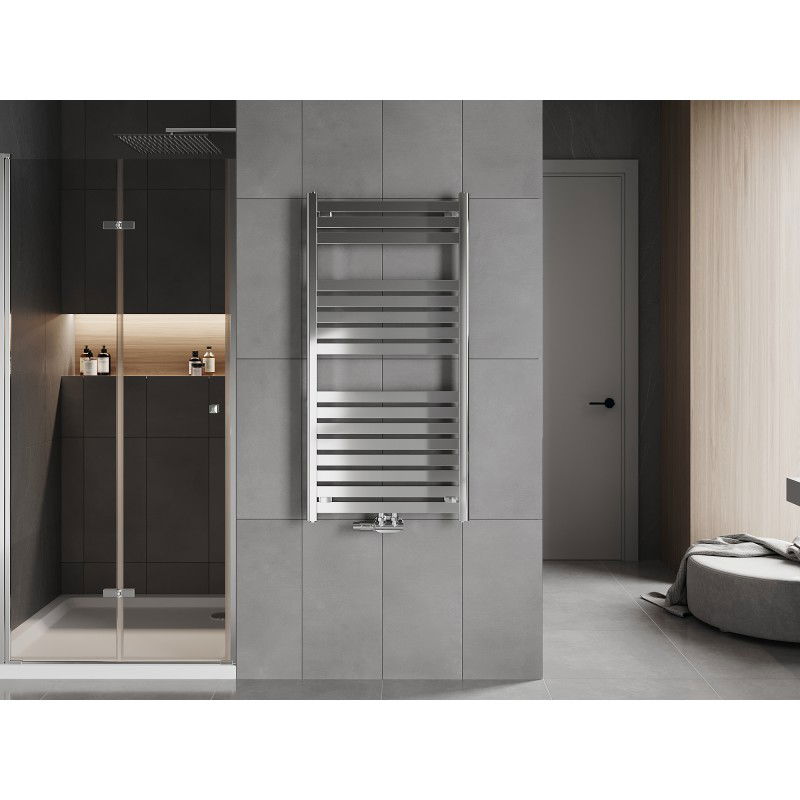 Mexen Uran koupelnový radiátor 1200 x 600 mm, 492 W, chrom - W105-1200-600-00-01