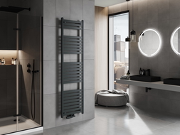 Mexen Uran koupelnový radiátor 1800 x 500 mm, 801 W, antracit - W105-1800-500-00-66