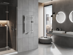 Mexen Hades koupelnový radiátor 800 x 500 mm, 305 W, chrom - W104-0800-500-00-01