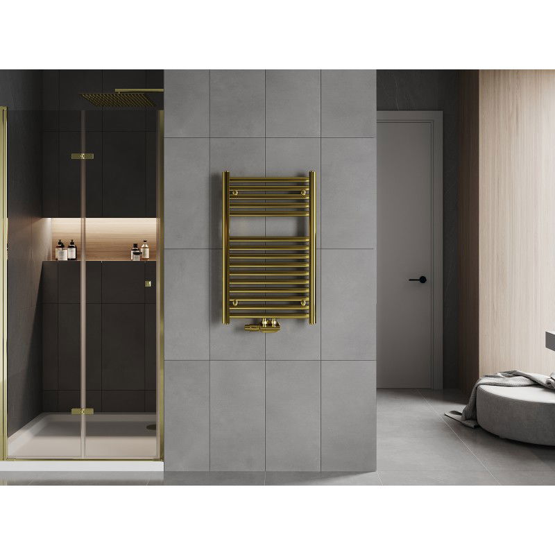Mexen Hades koupelnový radiátor 800 x 500 mm, 305 W, zlatý - W104-0800-500-00-50