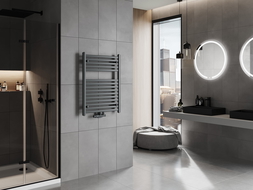 Mexen Hades koupelnový radiátor 800 x 600 mm, 452 W, antracit - W104-0800-600-00-66