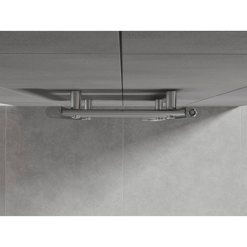 Mexen Hades koupelnový radiátor 1200 x 400 mm, 373 W, chrom - W104-1200-400-00-01