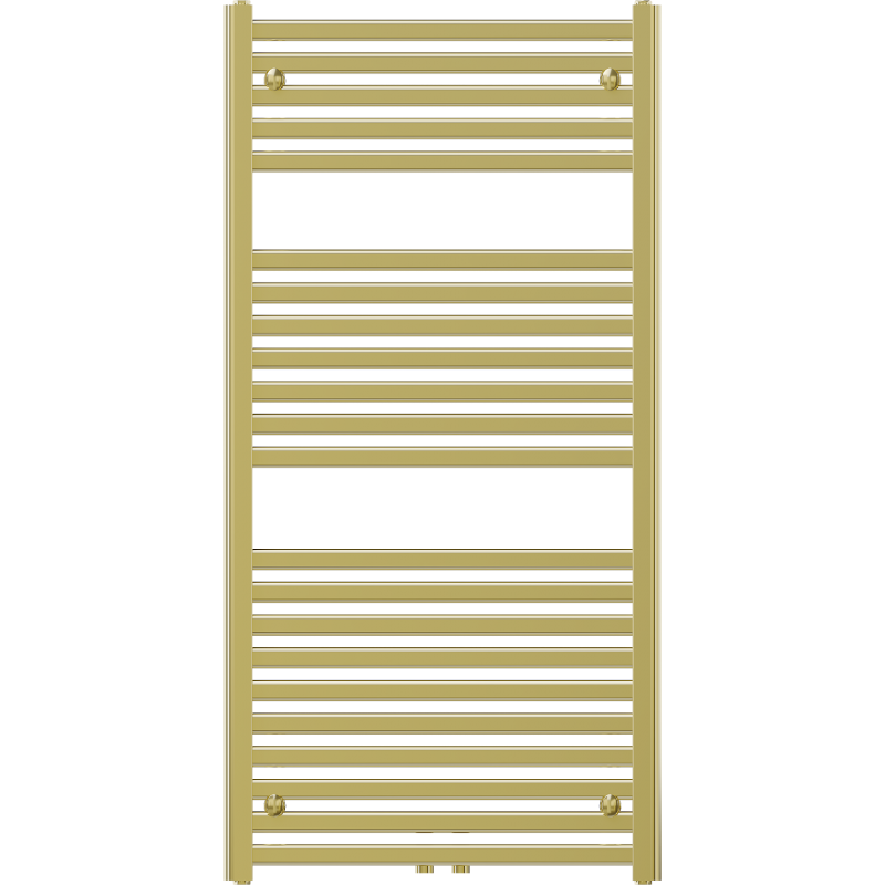 Mexen Hades koupelnový radiátor 1200 x 600 mm, 527 W, zlatý - W104-1200-600-00-50