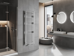 Mexen Hades koupelnový radiátor 1500 x 500 mm, 555 W, chrom - W104-1500-500-00-01