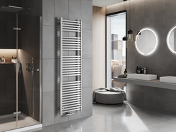 Mexen Hades koupelnový radiátor 1800 x 500 mm, 675 W, chrom - W104-1800-500-00-01