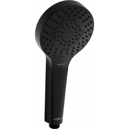 Mexen R-05 3-funkční sprchová hlavice, černá - 79505-70
