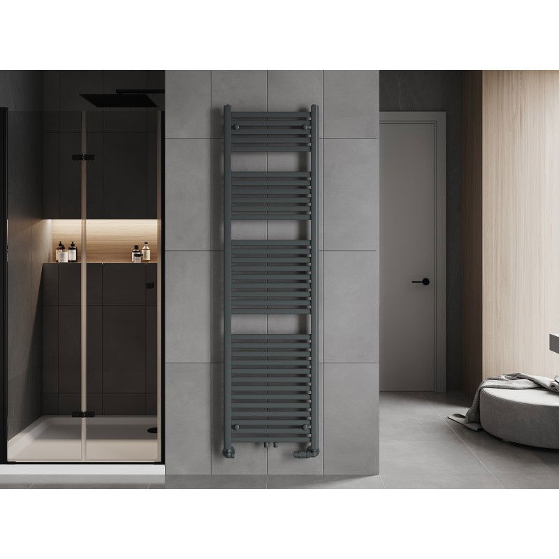 Mexen Hades koupelnový radiátor 1800 x 500 mm, 854 W, antracit - W104-1800-500-00-66