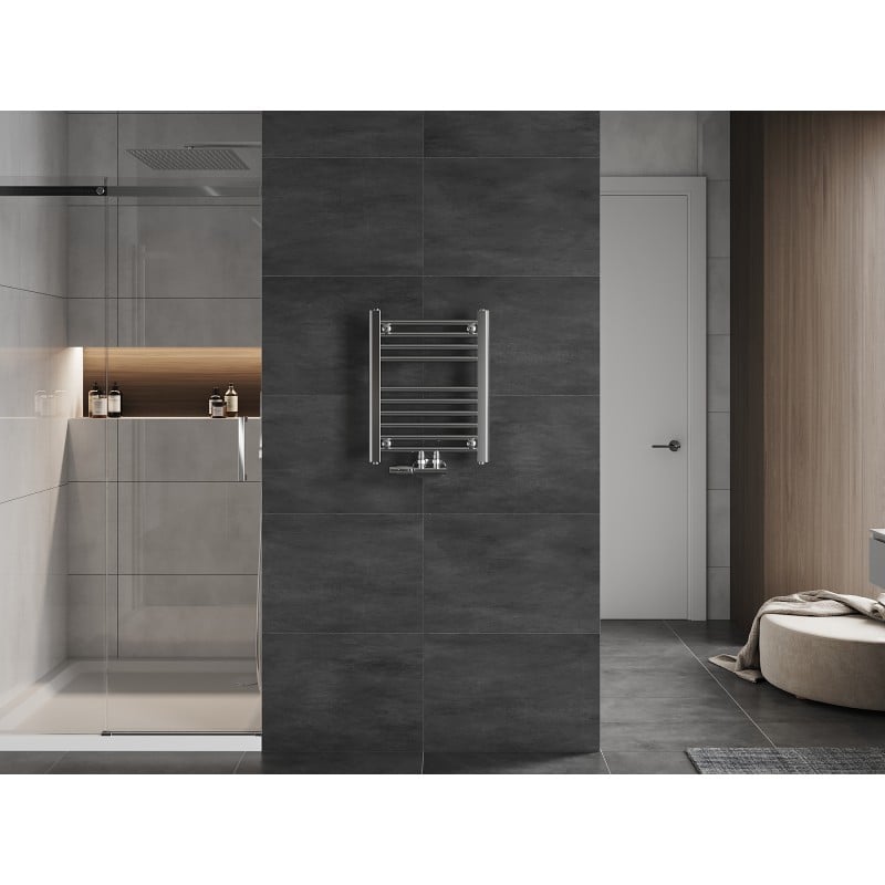 Mexen Mars koupelnový radiátor 500 x 400 mm, 141 W, chrom - W110-0500-400-00-01