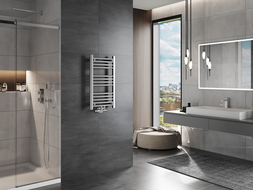 Mexen Mars koupelnový radiátor 700 x 400 mm, 188 W, chrom - W110-0700-400-00-01