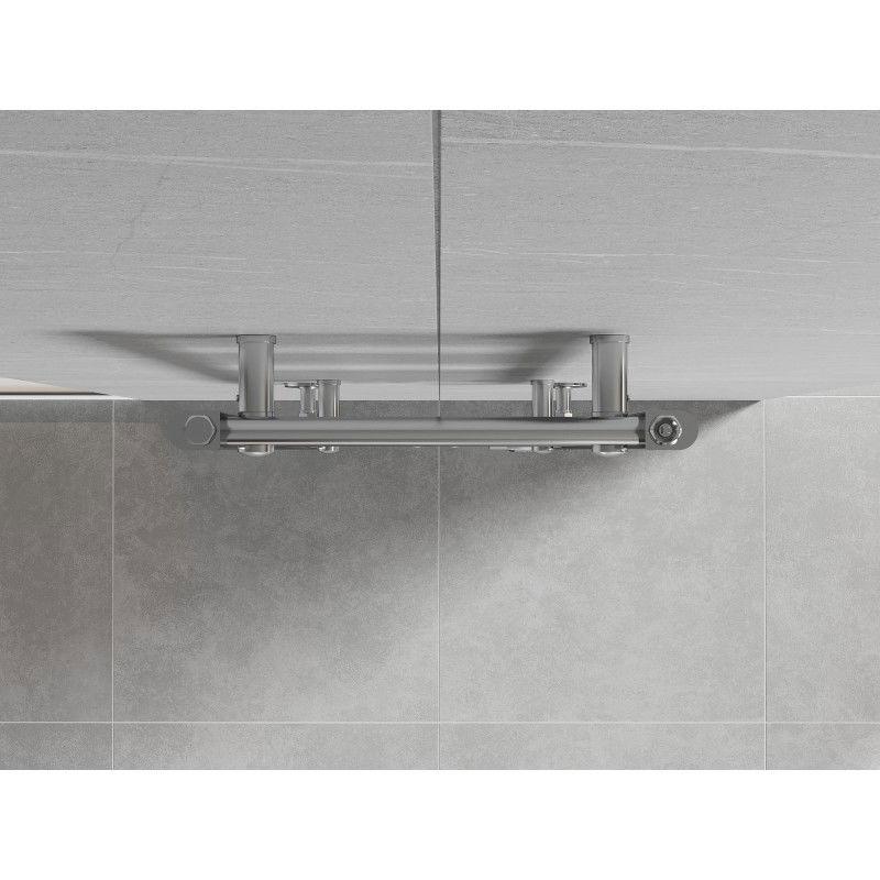 Mexen Mars koupelnový radiátor 700 x 400 mm, 188 W, chrom - W110-0700-400-00-01