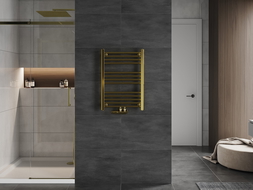 Mexen Mars radiátor koupelnový 700 x 500 mm, 224 W, zlatá - W110-0700-500-00-50
