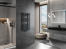 Mexen Mars koupelnový radiátor 900 x 400 mm, 309 W, antracit - W110-0900-400-00-66