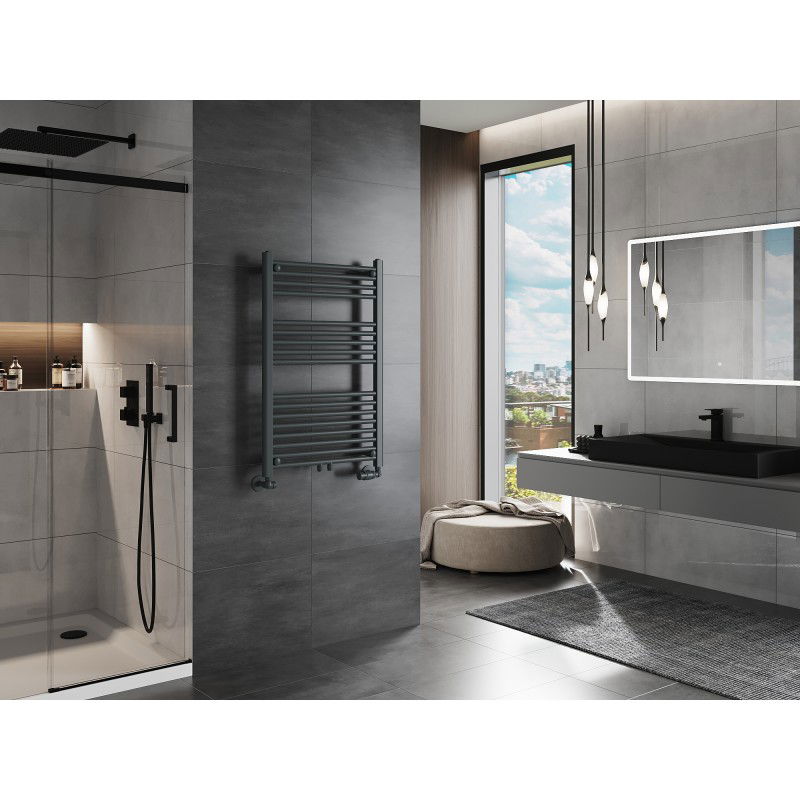 Mexen Mars koupelnový radiátor 900 x 600 mm, 430 W, antracit - W110-0900-600-00-66