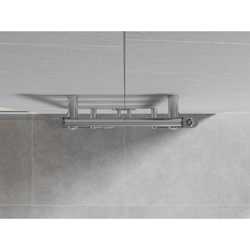 Mexen Mars koupelnový radiátor 1200 x 400 mm, 346 W, chrom - W110-1200-400-00-01